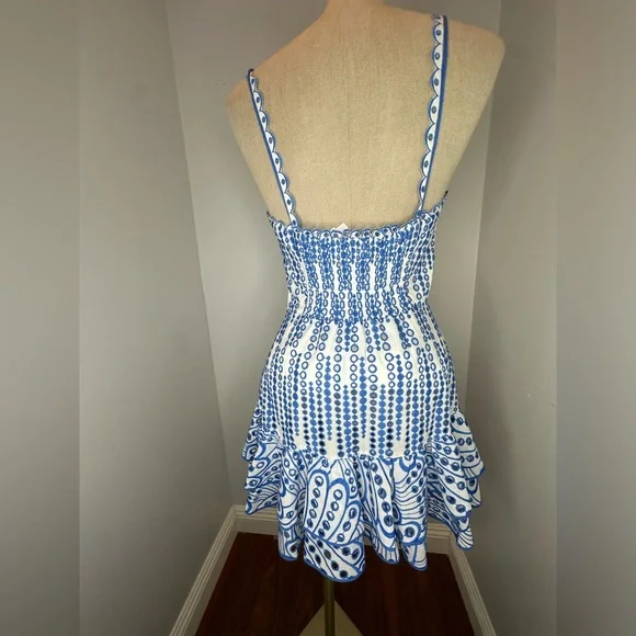 Marianne Short Embroidered Dress by Charo Ruiz Ibiza - Picture 3 of 10